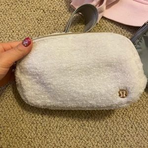 Brand New Fleece Everywhere Belt Bag